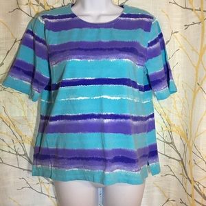 The Tog Shop Tie-dye Stripes Shirt